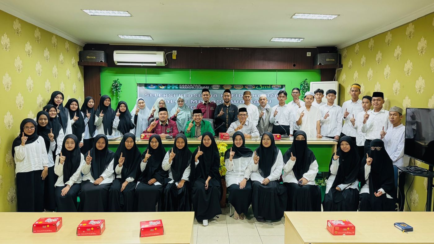 WR IV UMI Buka Seleksi Calon Mahasiswa Tahfizh/Tahfizhah Fakultas Kedokteran UMI Tahun Akademik 2026/2027