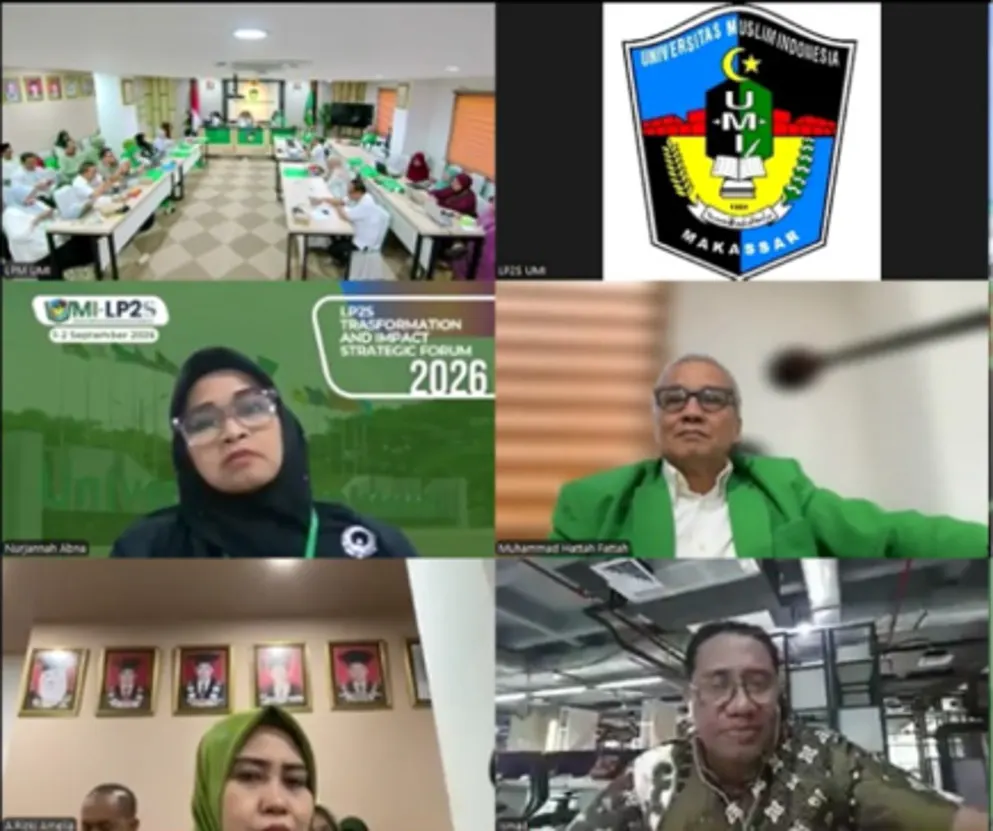 BRIN Buka Peluang Kolaborasi Riset, LP2S UMI Didorong Perkuat Data, Talenta, dan Hilirisasi