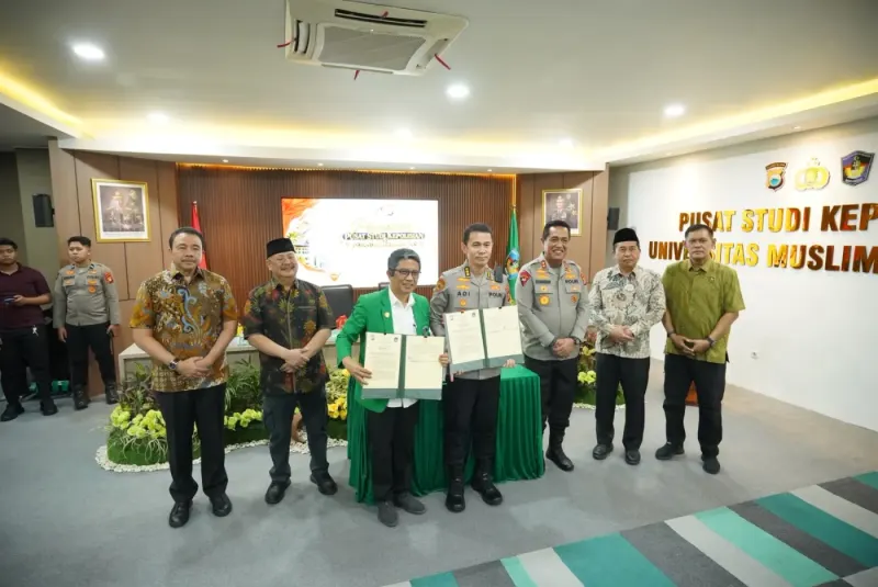 UMI Bertabur Bintang di Peresmian Pusat Studi Kepolisian, Rektor: Terima Kasih Polri atas Kepercayaan kepada UMI